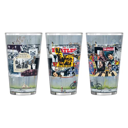 Beatles Anthology 16 oz Sublimated Pint Glass